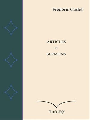 cover image of Articles et Sermons